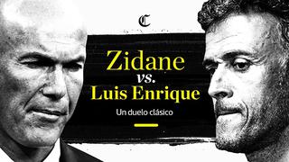Luis Enrique y Zinedine Zidane protagonizarán el otro clásico
