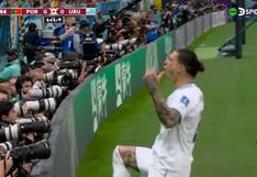 Uruguay sufría ante Portugal: Darwin ganó un tiro de esquina y celebró como un gol | VIDEO