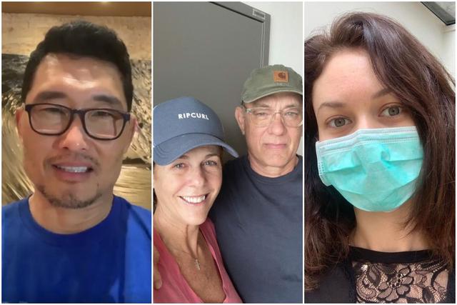 Daniel Dae Kim, Tom Hanks y su esposa Rita Wilson y la actriz Olga Kurylenko son algunas de las celebridades que dieron positivo al virus Covid-19.  (Foto: Twitter)