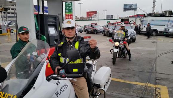 Policía inaugura sistema para controlar ingreso de combustible