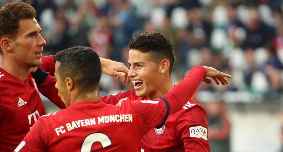 James Rodríguez no jugaría en Champions League por problemas con el director deportivo bávaro. (Facebook FC Bayern Munich)