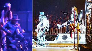 Guns N' Roses inician gira con Axl Rose en silla de ruedas