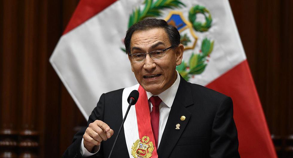 El presidente Martín Vizcarra respondió a las críticas a los proyectos de ley presentados por el Ejecutivo para convocar a un referéndum. (Foto: USI)
