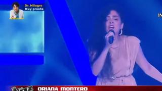 “La Voz Perú”: Oriana Montero, imitadora de Mon Laferte en “Yo Soy”, pasó la fase de audiciones a ciegas | VIDEO