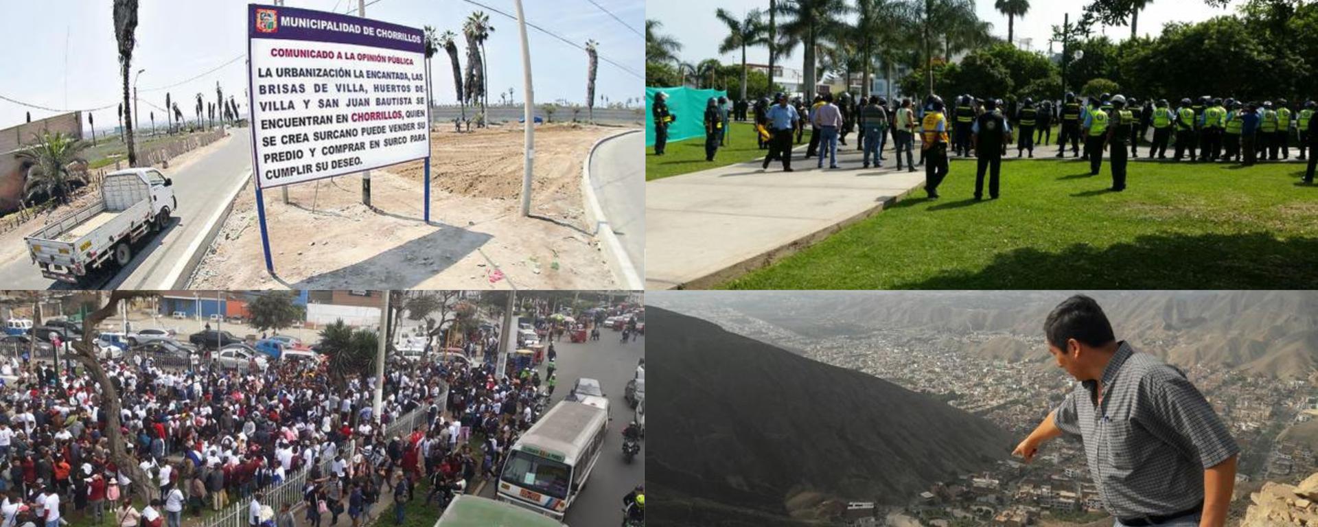 Lima: ¿cuáles son los distritos que han presentado conflictos territoriales alrededor de los años?