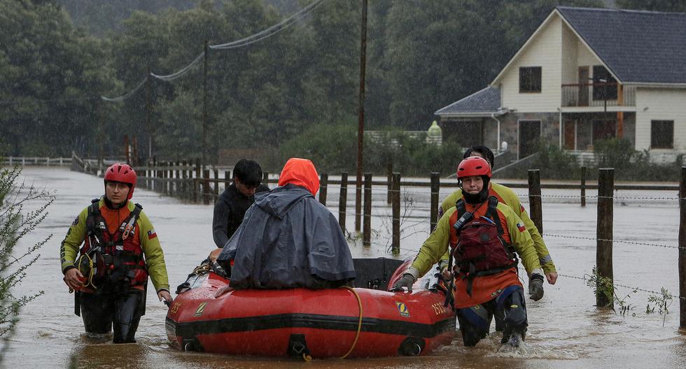 Intense rains and floods in Chile leave one dead and 4,000 affected