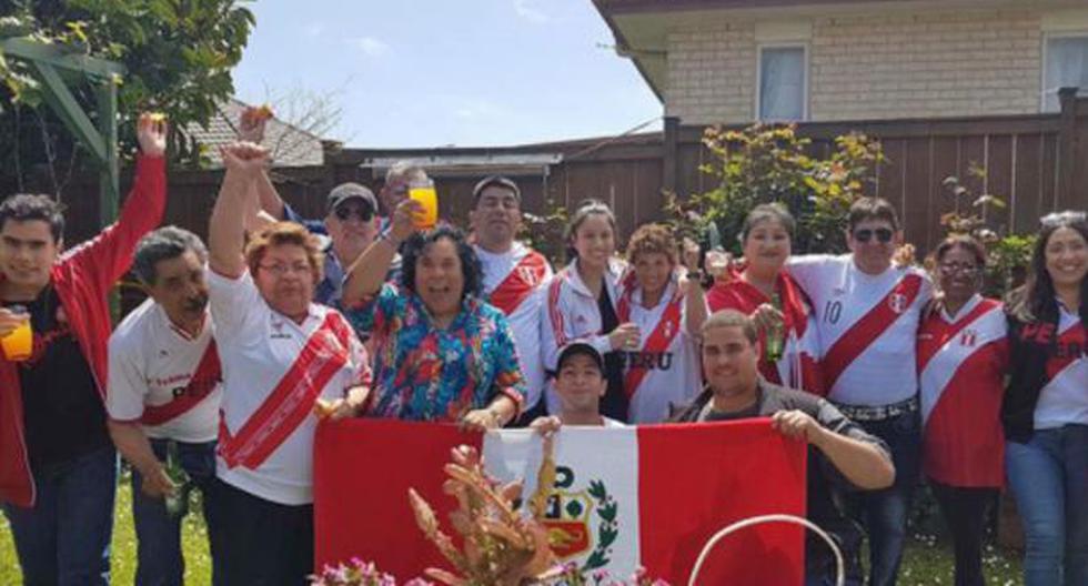 Hinchas peruanos esperan con gran expectativa el duelo contra Nueva Zelanda | Foto: Facebook/ Patricia Castro Obando