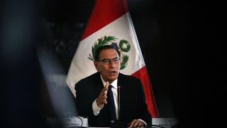 Vizcarra: Perú no "sacrificará" lucha anticorrupción por evitar confrontación