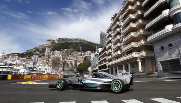 Fórmula 1: Hamilton arrasa en la clasificación de Mónaco
