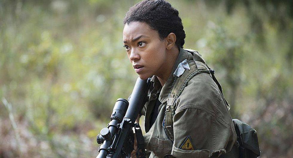 Sonequa Martin-Green es Sasha en 'The Walking Dead' (Foto: AMC)