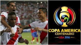 Selección peruana en el bombo cuatro de Copa América Centenario