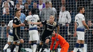 Ajax venció 1-0 al Tottenham y definirá semifinales de la Champions League en Holanda | VIDEO