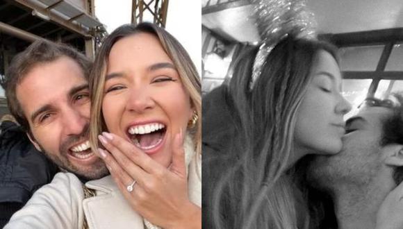 Alessandra Fuller anunció que su novio Francesco le hizo una romántica pedida de mano durante su viaje a París, frente a la Torre Eiffel.