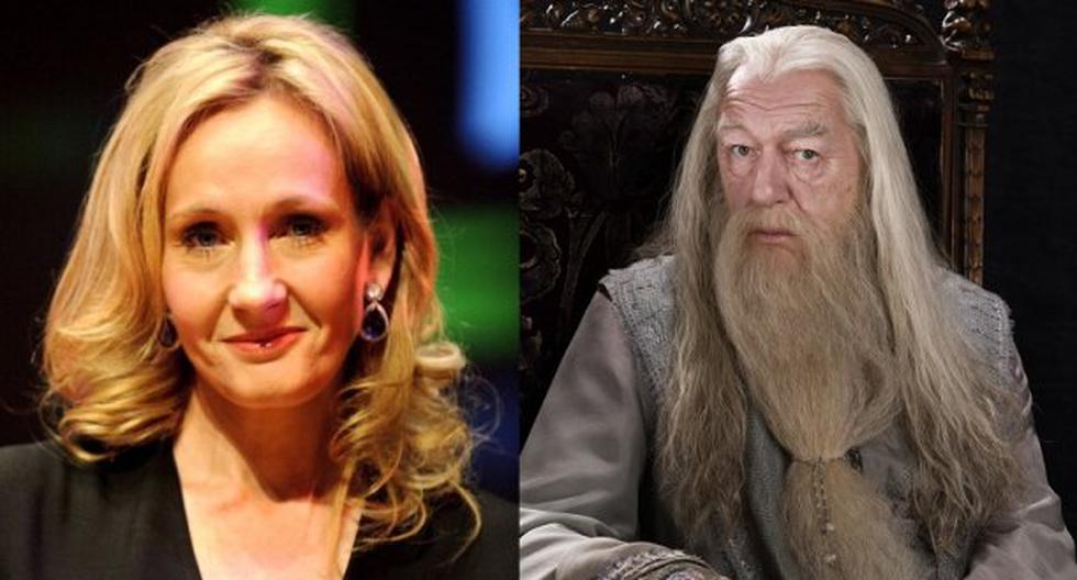 J.K. Rowling defiende sexualidad de Dumbledore. (Foto: Difusión)