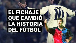 Luis Figo y una “traición” a Barcelona para fichar por Real Madrid que sucedió hace 20 años