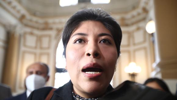 Betssy Chávez fue denunciada tras el golpe de Estado de Pedro Castillo en diciembre del 2022. (Foto: Jorge Cerdán / El Comercio)