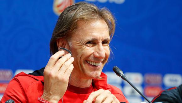 Colegas internacionales siguen con atención el desempeño del 'Tigre' Gareca como técnico de Perú en este Mundial Rusia 2018. (Foto: AFP)