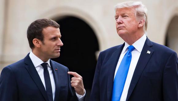 Francia le pide a Donald Trump que no se meta en el debate de los chalecos amarillos. (AFP)