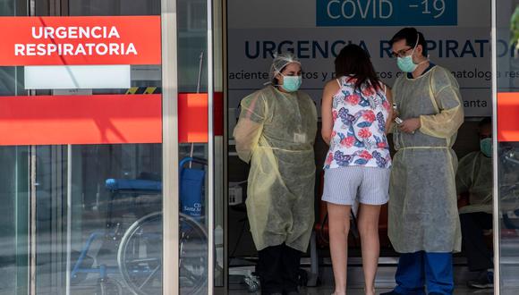 Según expertos, hasta el momento el sistema sanitario chileno “ha respondido”.Foto: AFP / Martin BERNETTI