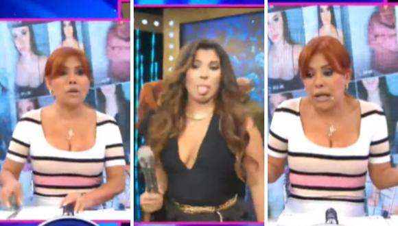 Magaly Medina señaló que Yahaira Plasencia fue cordial con ella y negó que le haga hecho un mal gesto. (Foto: Captura ATV).