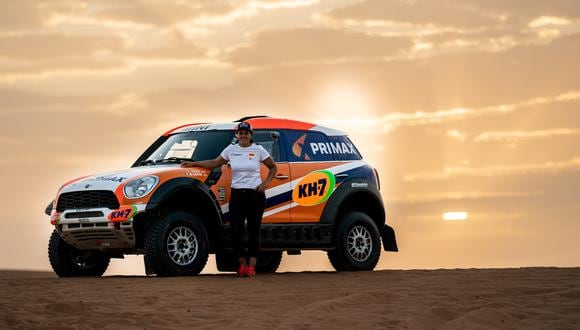 El Mini en el correrá Laia Sanz en el Dakar 2022. (Foto: Primax X-Raid Team)