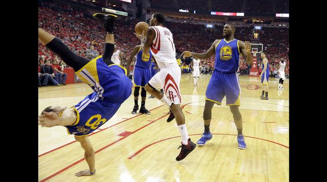 NBA: Terrible caída de Stephen Curry que pudo ser fatal (FOTOS) - 5