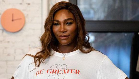 Serena Williams en una foto de su cuenta personal de Instagram.