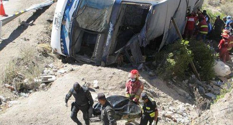 Al menos ocho muertos tras accidente de carretera. (Foto: El Comercio)