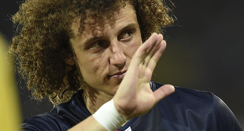 David Luiz se lesionó. (Foto: Getty Images)