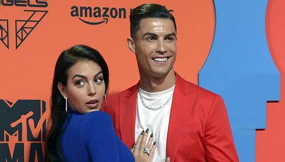 Cristiano Ronaldo y Georgina Rodríguez: un repaso por su historia de amor en medio del desolado momento que viven. (Foto: AFP).