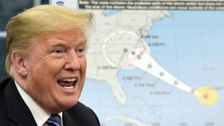 Trump advierte que el huracán Florence es "tremendamente grande y húmedo"