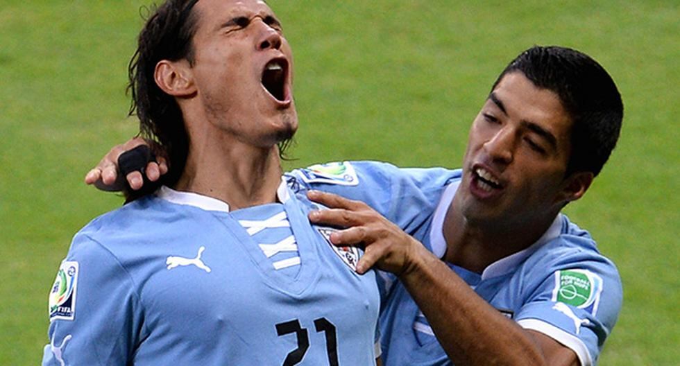 Luis Suárez y Edinson Cavani junto a Godín y otros elementos de la selección uruguaya demandan a empresa de TV. (Foto: Getty Images)