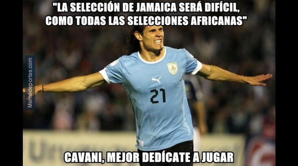 Edinson Cavani: los memes tras decir que Jamaica es africano - 1