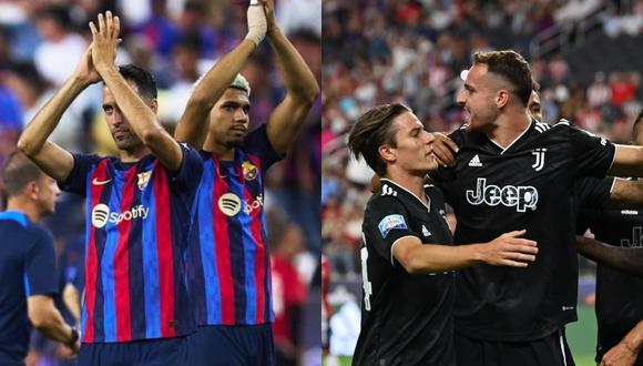 Alineaciones, Barcelona vs Juventus por partido amistoso de pretemporada 2022. (Foto: AFP)