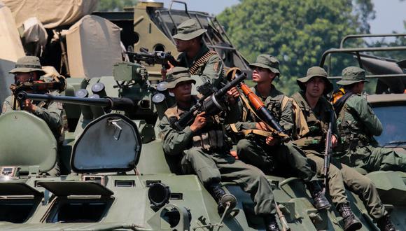 Venezuela inicia ejercicios militares, pero no dispara una bala. Foto: AFP