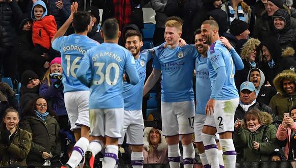 Con goles de 'Rodri' y De Bruyne, Manchester City derrotó 2-0 a West Ham. | Foto: AFP