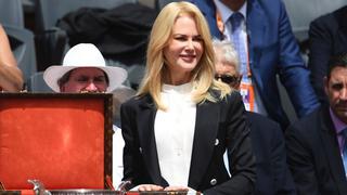 Nicole Kidman brilló en la final de Roland Garros [FOTOS]