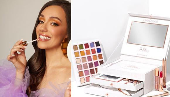 Rosy McMichael lanza colección de maquillaje. (Composición/Instagram-
beautycreations.cosmetics/
Instagram-Rosy McMichael)