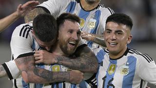 Con Messi y Garnacho: mira la lista de convocados de Argentina para los amistosos