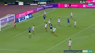 Gol de Nicolás Orsini para Boca Juniors: anotó el 2-1 sobre Central Córdoba | VIDEO