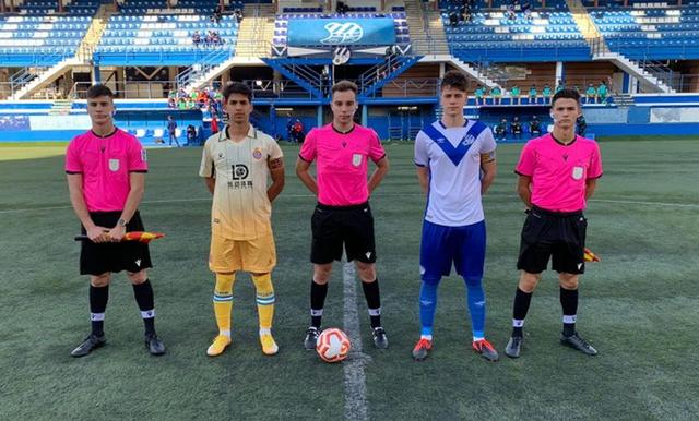 Burlamaqui es el capitán del RCD Espanyol Juvenil A | Foto: Prensa RCD Espanyol Juvenil A