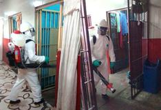 Áncash: desinfectan celdas del penal de Huaraz para prevenir el COVID-19 