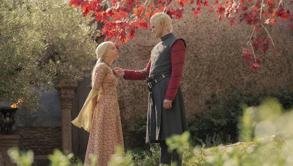 Rhaenyra Targaryen y Daemon Targaryen en el episodio 4 de "House of the Dragon" (Foto: HBO)