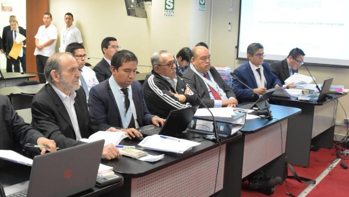 Yehude Simon en la audiencia de este viernes en la que se evalúa el pedido de prisión preventiva en su contra. (Foto: Poder Judicial)