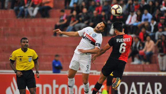 Melgar y San Lorenzo igualaron 0-0 en la apertura del Grupo F de la Copa Libertadores de América 2019, en partido disputado en el estadio Monumental de la ciudad de Arequipa. (Foto: AFP)