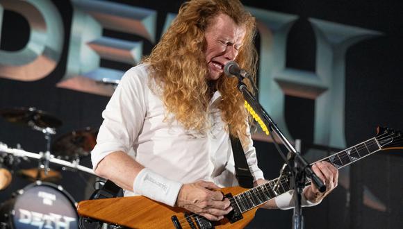 Megadeth estrenó "We'll Be Back" y anuncia la fecha de lanzamiento de su nuevo disco. (Foto: SUZANNE CORDEIRO / AFP)