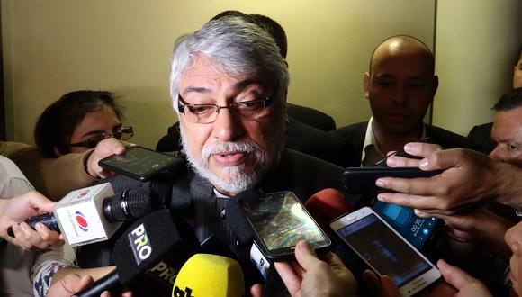 Expresidente de Paraguay y actual senador del Frente Guasu, Fernando Lugo, quien a los 69 años dio positivo al coronavirus SARS-CoV-2. (Foto: Archivo/ EFE/Andrés Cristaldo).