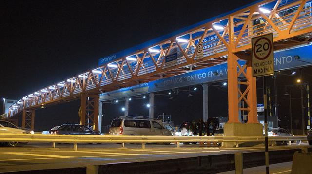 Puente peatonal con ascensores fue inaugurado en El Agustino - 1
