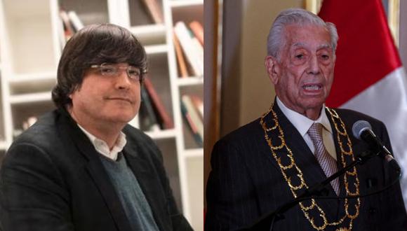 Jaime Bayly sorprendió al asegurar que le regalará una de sus novelas a Mario Vargas Llosa. (Foto: GEC / AFP)