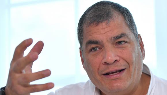 Ex presidente de Ecuador, Rafael Correa, asegura que intervención en Venezuela sería nuevo "Vietnam" para Estados Unidos. Foto: Archivo de AFP